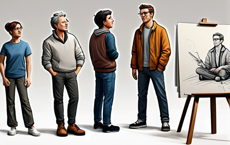 Character Concept Development**

"A group of artists brainstorming character concepts in a cozy studio. Mood board with sketches, color palettes, and character descriptions. Fully clothed artists in casual wear, appropriate content, safe for work. Focus on creativity and collaboration. Perfect anatomy, natural proportions, professional illustration, high quality."

**