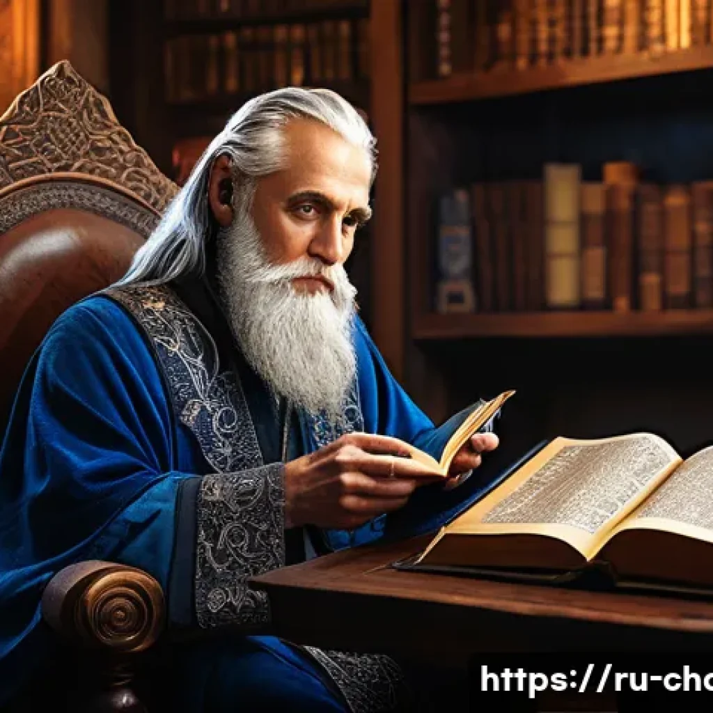캐릭터디자인 스킬을 발전시키는 연습 방법 - **Prompt:** A wise, elderly wizard with a long, well-groomed white beard and kind, deep-set eyes, hi...