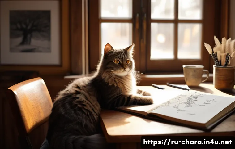 캐릭터디자이너의 하루 일과 - **Prompt 1: Creative Morning - The Spark of Inspiration**
A highly detailed, realistic illustrat...