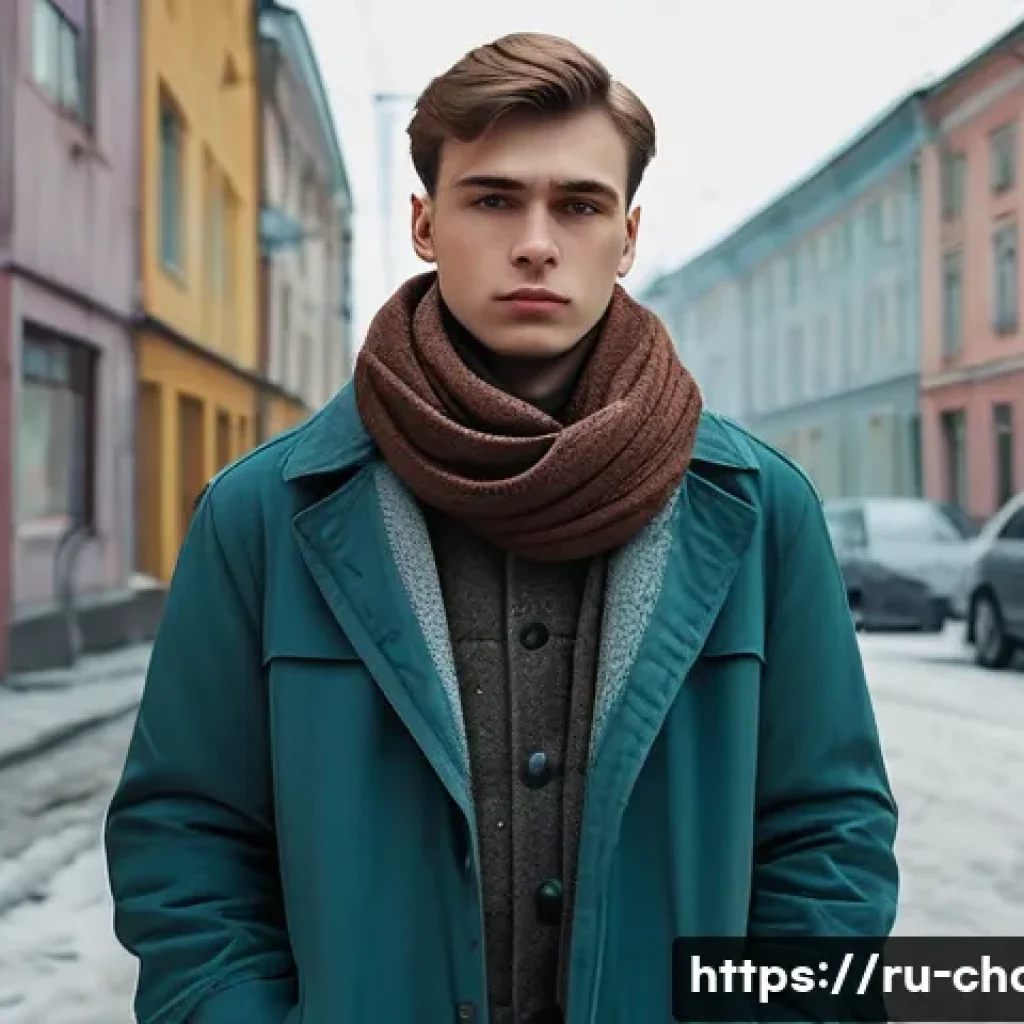 캐릭터디자인 직무의 도전 과제와 해결 사례 - A psychologically complex male character from a post-Soviet urban environment, wearing modest but di...